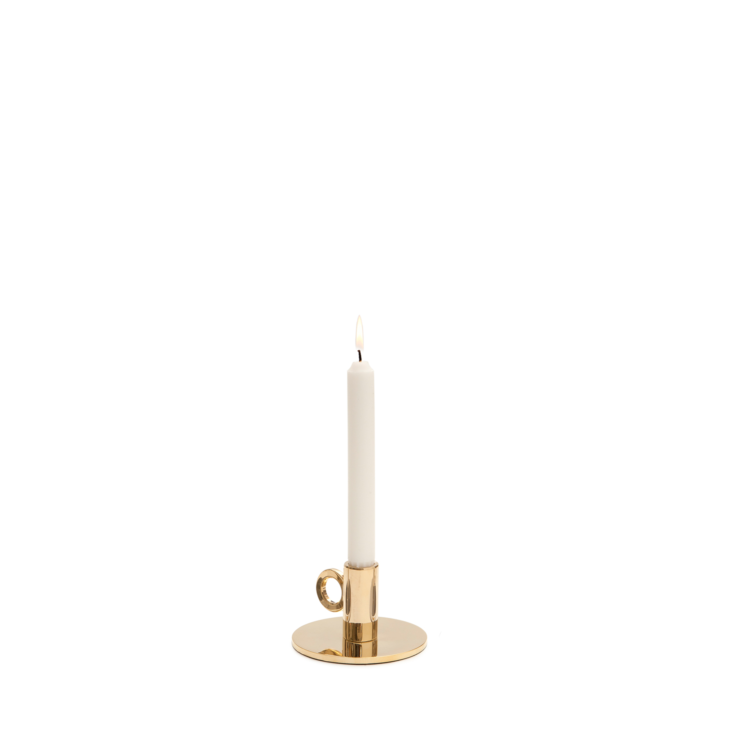 Vesper Candleholder Brass