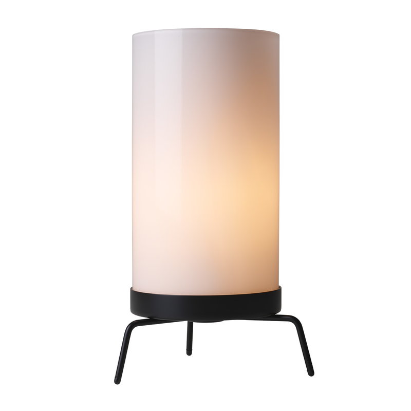 Planner Table Lamp, Opal-Black