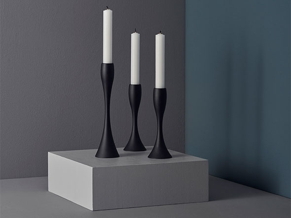 Reflection Candleholders Black small