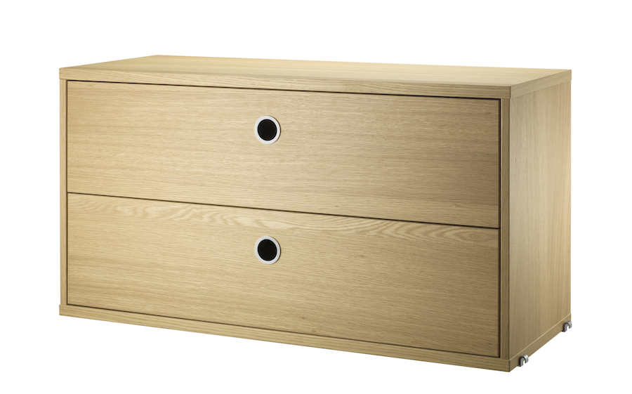 String Chest of 2 Drawers