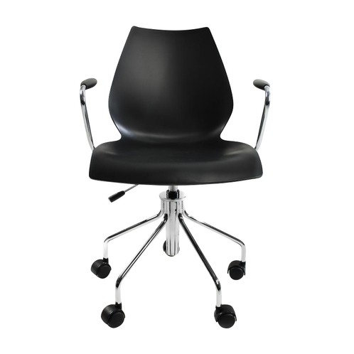 Maui Swivel Chair on castors with Armrests