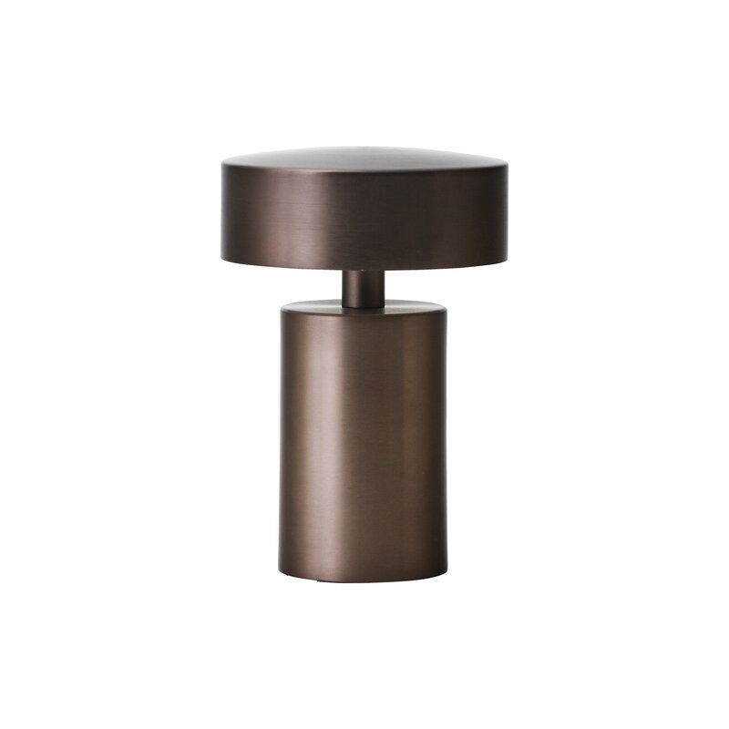 Column Portable table lamp, Anodised Aluminium