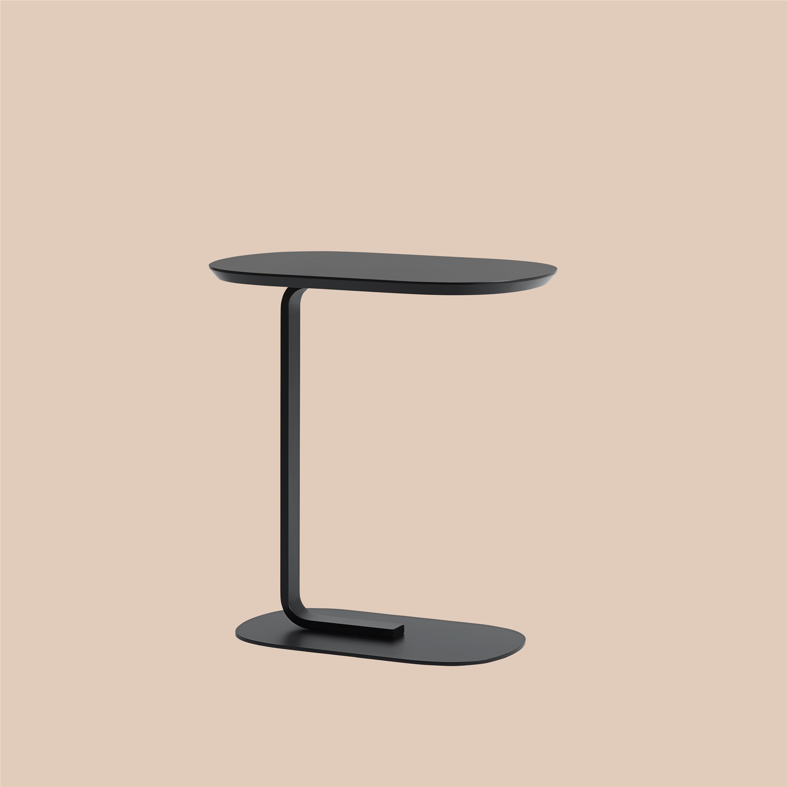 Relate Side Table, H60.5cm Black