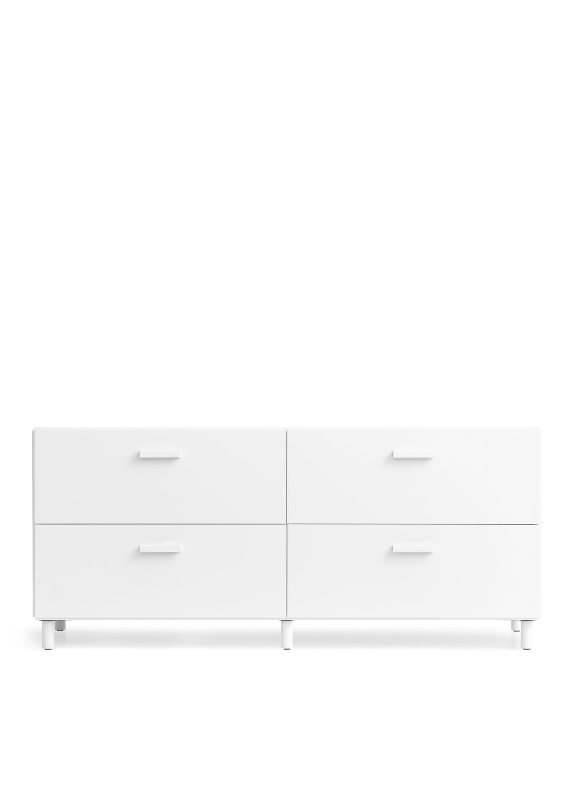 Relief Chest of Drawers LOW, on Legs