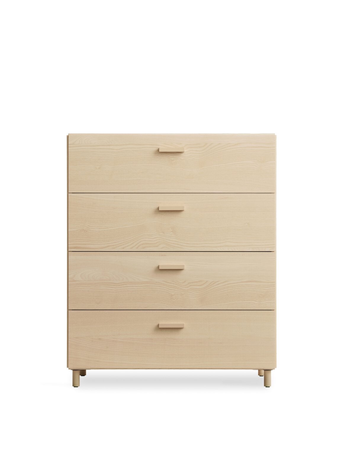 Relief Chest of Drawers Wide, on Legs